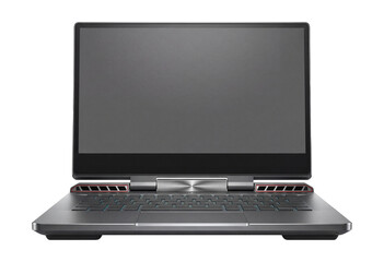 Fototapeta premium Gaming laptop with a 360-degree rotating screen.