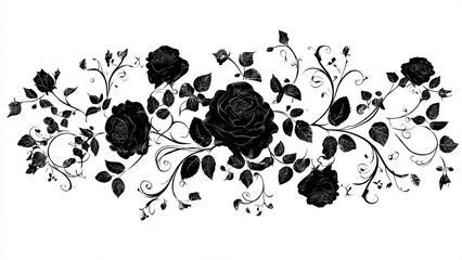 black and white background