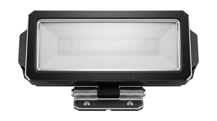 Dual-mode floodlight with adjustable brightness settings.