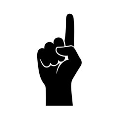 peace sign with hand