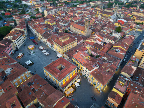aerial view of sarzana