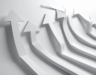 business concept with arrow