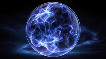 Obraz premium Plasma Ball: Electric Energy Sphere