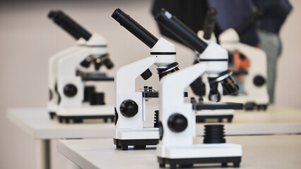 Fototapeta premium Microscopes for science education and biological research