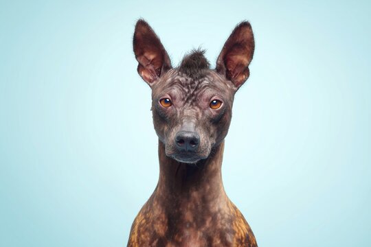 Xoloitzcuintli Dog Portrait