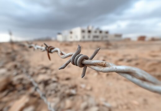 Border barrier at Rafah crossing   amid ongoing disputes