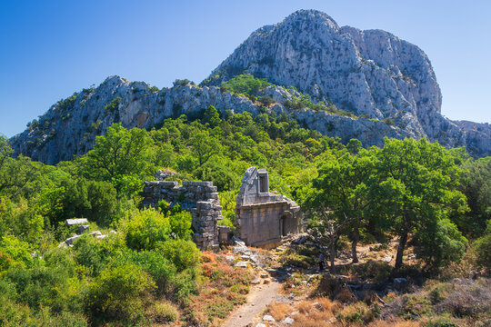 In the ruins of ancient Termessos