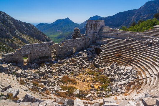 In the ruins of ancient Termessos