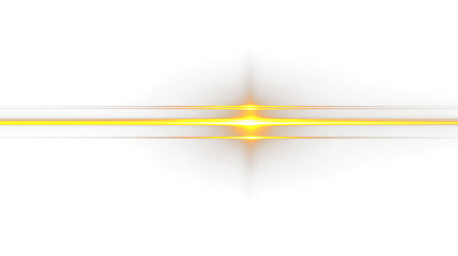Light beam crossing from dark to bright background showing transition of color and intensity in a simple visual display