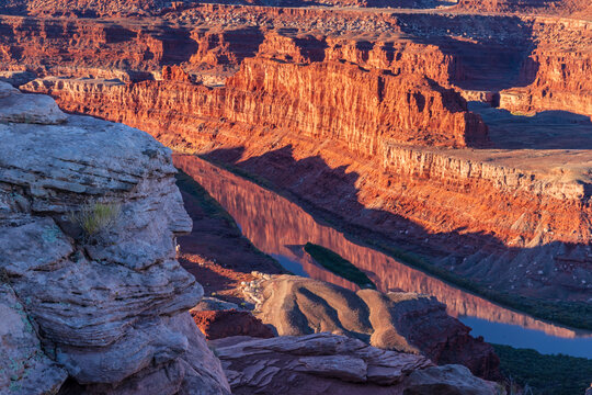 Rock Face over Colorado River