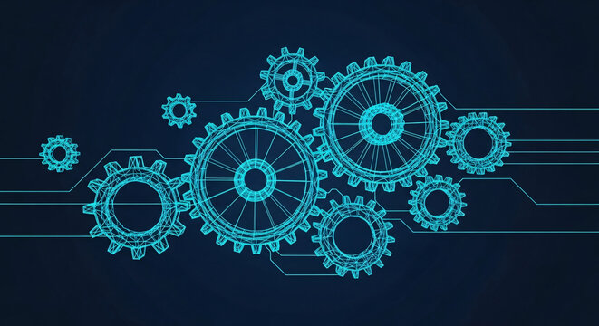 Engrenages M&eacute;caniques et Processus Industriel