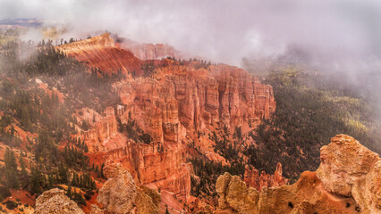 Low Clouds in the Pink Cliffs