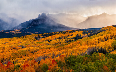 Autumn Castles in the Clouds