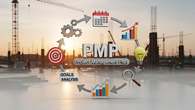A project management plan concept for business success