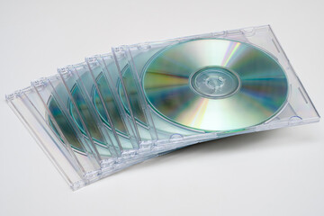 CDs in jewel cases