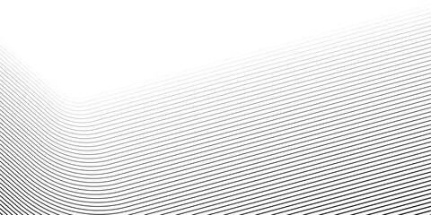 Abstract background vector featuring a seamless black and white textured pattern of vintage striped lines on a silver metal surface material © WAVE 