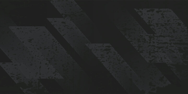 black rough abstract background overlap layer on dark space with diagonal lines decoration. modern graphic design element vintage style concept for web banner, flyer, card or brochure cover.eps.10.