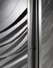 Two-Tone Etched Aluminum with Contrasting Polished and Matte Finish