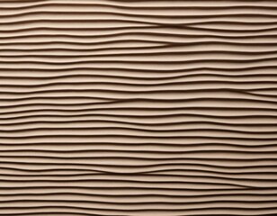Fine Ribbed Cardboard Texture with Thin Corrugation Lines