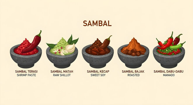 The Sambal Spectrum: From Sweet to Fire