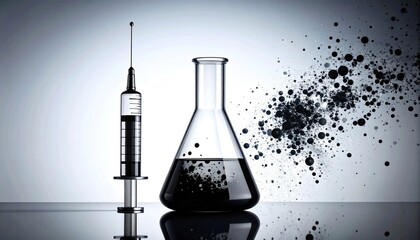 test tube with liquid