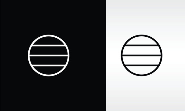 Latitude Vector, Icon Or Logo Sign Isolated Symbol Illustration