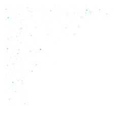 Sparkle star confetti 