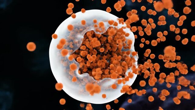 Mast Cell Degranulation: 3D Visualization of Allergic Response and Histamine Release