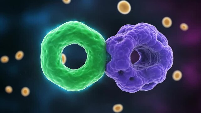 3D Visualization: Insulin Molecule Docking with Cell Receptor