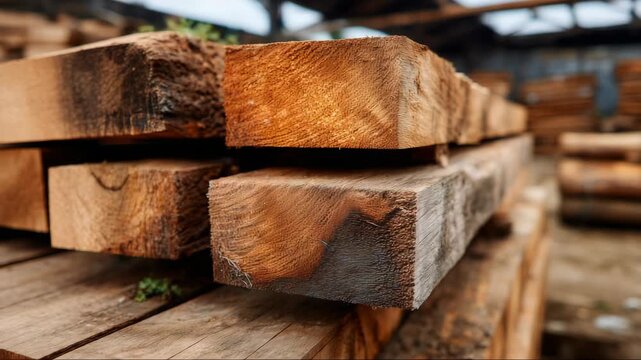 Lumber supply for construction material inventory