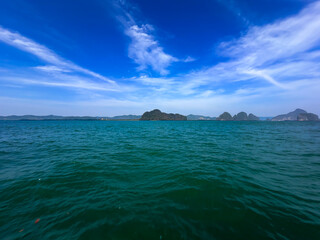 Tropical island in the sea, Thailand travel