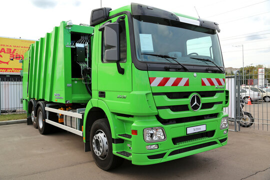 Mercedes-Benz Actros at automotive-show