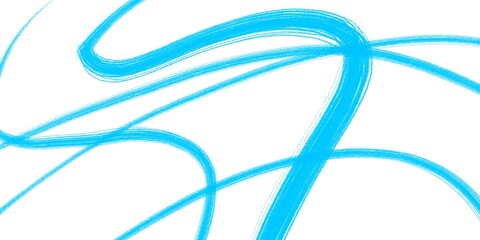 Abstract Light Blue Paint Stroke Texture