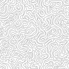 Black and white abstract line pattern.