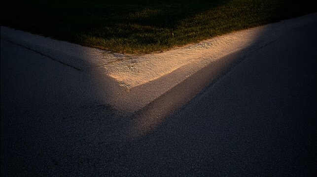 divergence. Abstract crossroads splitting into two paths, representing choices with soft directional lighting. wellbeing guides.
