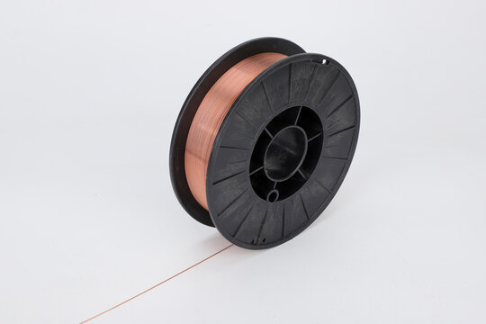 A coil of copper wire