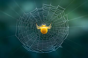 spider on web