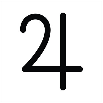 Jupiter symbol vector illustration with a simple flat design