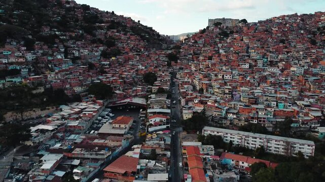 Casas en barrio o favela de Venezuela 