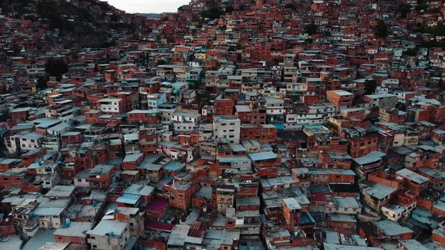 Barrios peligrosos, favelas pobres