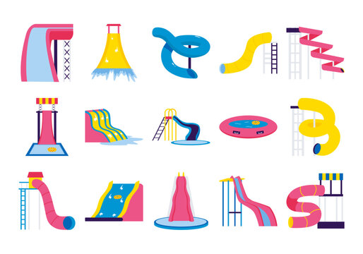 Water Amusement Park Element