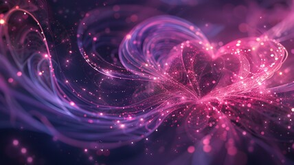 Abstract visualization of the structure of love