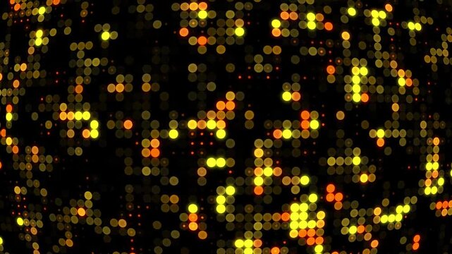 Abstract background with particles. Futuristic digital and abstract technology background