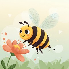 春の訪れと蜜蜂の舞