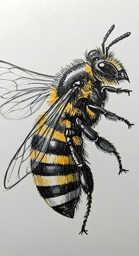 蜜蜂の精密描写 インクと紙の上で (Mitsubachi no seimitsu byōsha: Inku to kami no ue de)