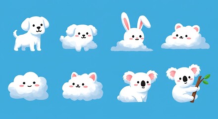 雲の上の仲間たち