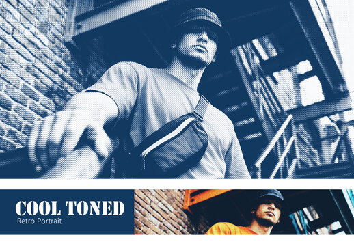 Retro Printing Photo Effect