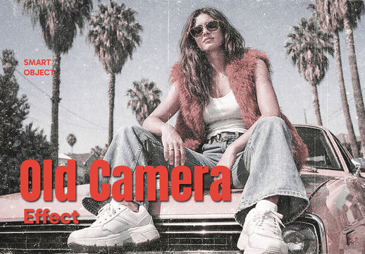 Old Camera Photo Effect