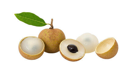 kiwi fruit isolated on white background