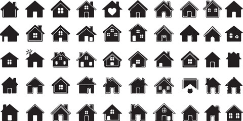 Obraz premium vector illustration of a set of icons